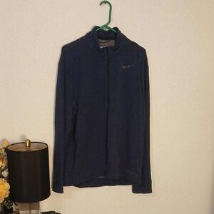 Nike Navy Hakf Zip Jacket